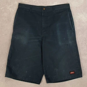Dickies Vintage Baggy Skate Fader Shorts W32 WORKWEAR 34 Men's Blue Workwear - Picture 1 of 7