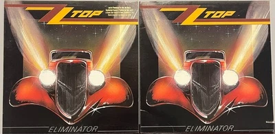 2x-ZZ Top Eliminator Promo Vinyl Records LPs! - Image 1 of 4