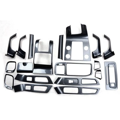 Fiber Inner Interior Complete Cover Trim 19*  Fit For Volvo S60 2014-2018 Carbon - Imagem 1 de 4