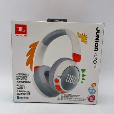 JBL by Harman Junior 470NC On-Ear Inalámbrico - Auriculares para Niños - Blancos - NUEVO Foto 1 de 4