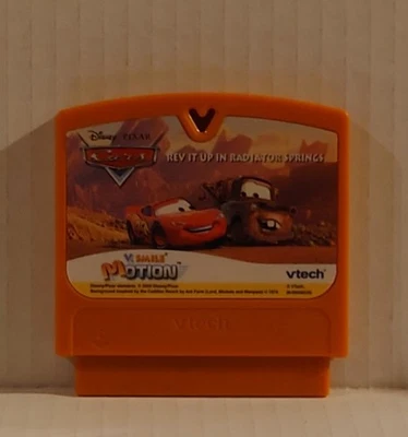 VTech Vmotion learning system Cars Rev it up in Radiator Springs game works well - Image 1 of 2