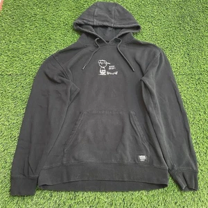 Vans Peanuts Hoodie Herren Medium Schwarz Good Grief Charlie Brown Langarm Skate - Bild 1 von 13