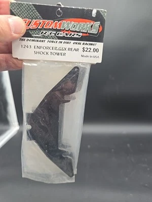 Custom Work Enforcer Gsx Rear Shock Tower Nitro 1243 Nos Gas Rc Car - Image 1 of 4