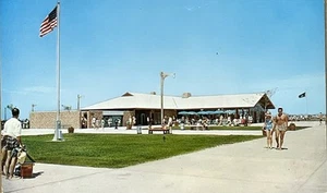 Postal de Jones Beach Long Island West End Beach vintage años 60 - Imagen 1 de 6