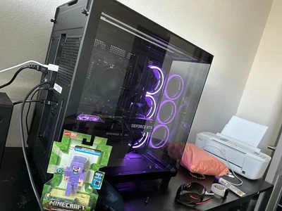 Water Cooled Gaming PC - Ryzen 7800x3D - RTX 4070 Gaming x Slim - 32gb Ram - Image 1 of 2