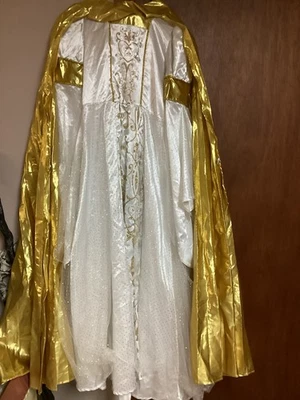NUEVO SIN ETIQUETAS Persiguiendo Luciérnagas Wishcraft Guerrero Princesa Disfraz Vestido Talla 8 Niñas y Capa Foto 1 de 4