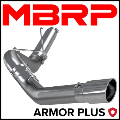 MBRP Armor Plus 5" DPF-Back Exhaust System fits 2007-12 Dodge Ram 2500 3500 6.7L - Image 1 of 2
