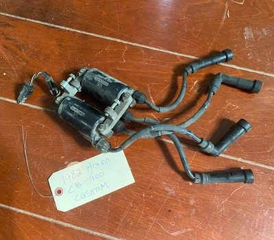 Conjunto de bobinas de encendido Honda CB900C 1982 1981 AW82-TRi OEM CB900 PERSONALIZADO Foto 1 de 4