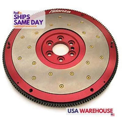 Fidanza 198681, un volante de inercia de aluminio natural Sfi - Sbc 168 dientes - Int. Foto 1 de 4