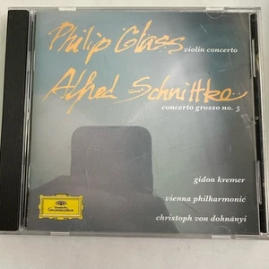 Philip Glass & Schnittke   Violin Concertos CD Gidon Kremer Deutsche Grammophon - Imagen 1 de 2