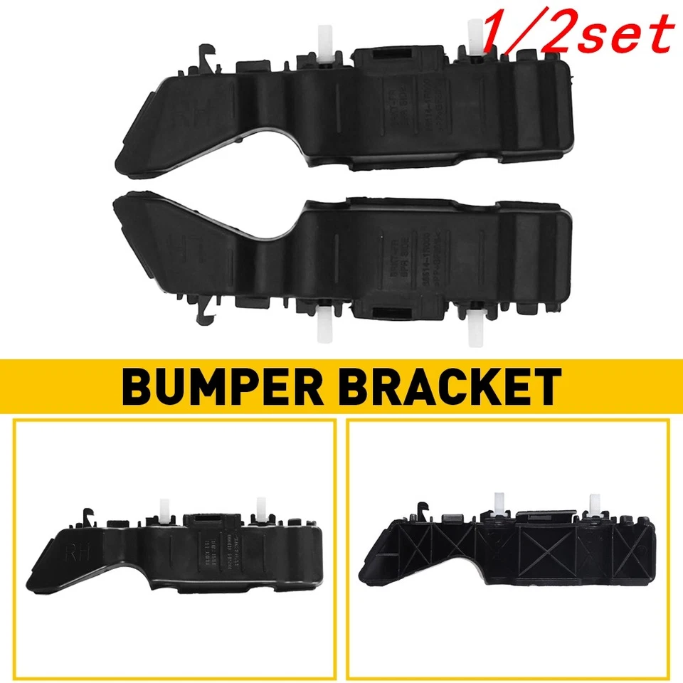 1/2 juego de parachoques delantero para Hyundai 2012-2017 soporte de acento lado conductor y pasajero Foto 1 de 1