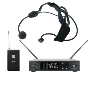 MiCWL D100 Wireless Microphone System ME3 Headset QLXD1 BodyPack Transmitter - Picture 1 of 8