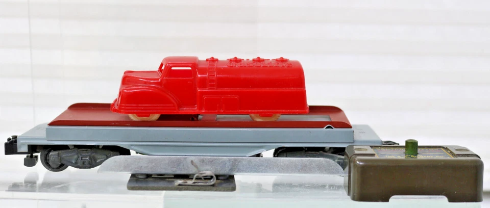 American Flyer Original 1955 Coche Plano Botón Pick-Up Zapato Renwal Truck Gilbert Foto 1 de 4