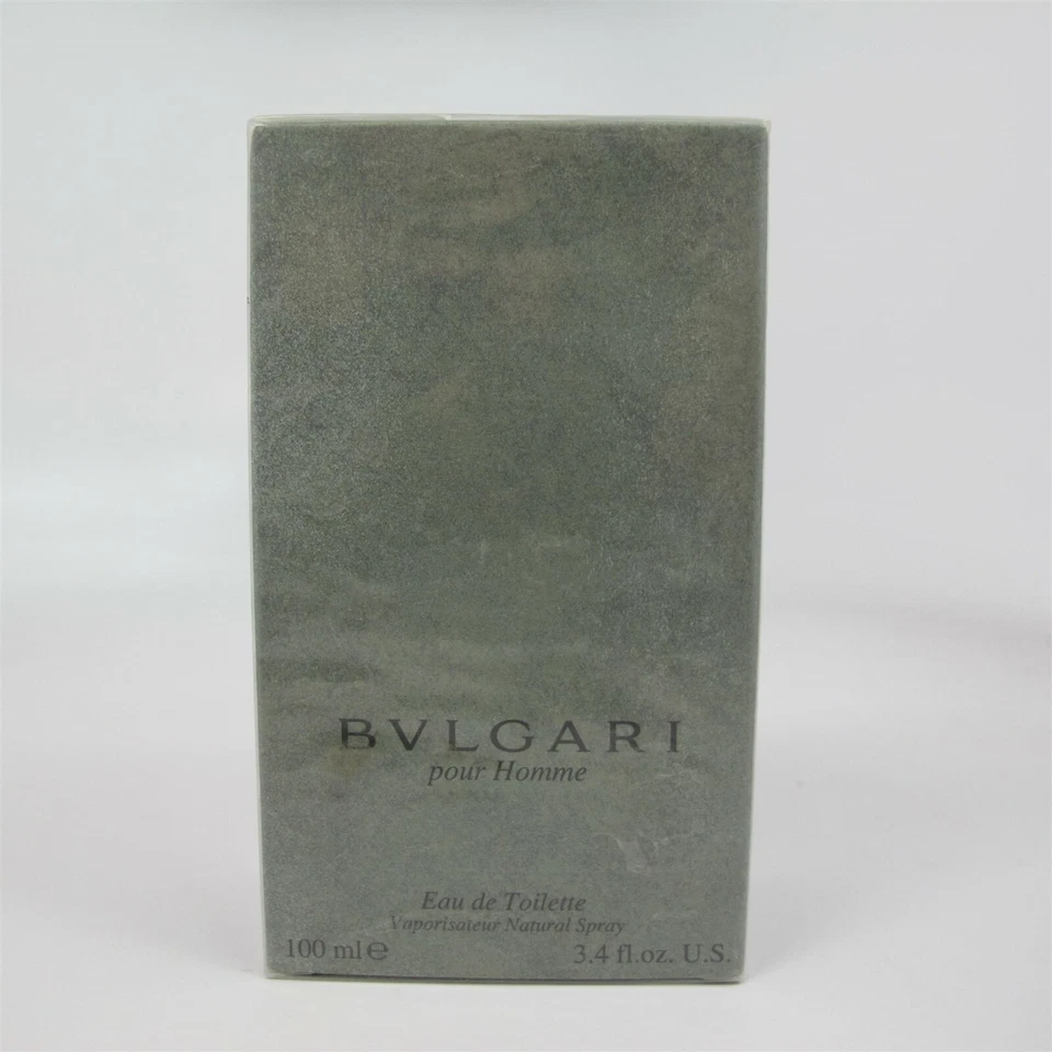 Туалетная вода-спрей BVLGARI Pour Homme от Bvlgari 100 мл/3,4 унции новая в коробке винтажная (2001 год) - Изображение 1 из 1