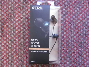 Brand New TDK In-Ear Headphones with Bass Boost Design  - Picture 1 of 3