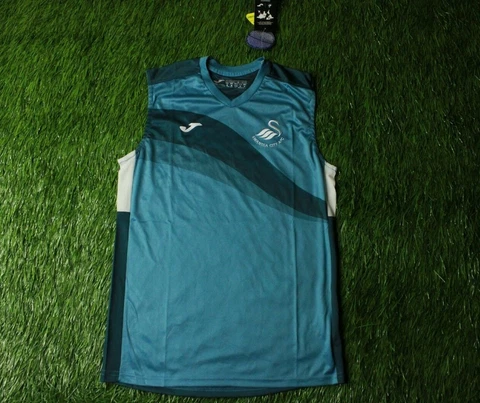 SWANSEA CITY 2016-2017 FOOTBALL VEST SHIRT JERSEY TRAINING JOMA ORIGINAL SIZE S Cover