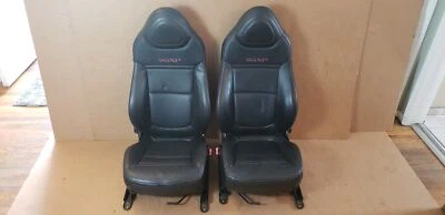 2007-2010 Pontiac Solstice GXP Seats LH RH Pair Black Set OEM - Image 1 of 4