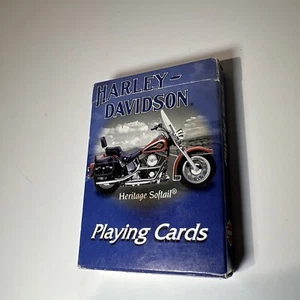 Sammlerstücke Harley-Davidson Spielkarten|Heritage Softail gebraucht|Karten - Bild 1 von 9