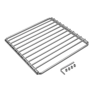 Rost Backofengitter Grillrost ausziehbar 230x230mm aus Edelstahl für Backofen - Bild 1 von 7