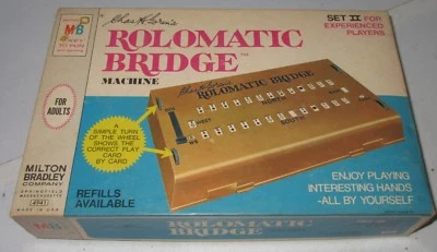 Vintage 1969 Goren's Rolomatic Bridge Card Game Machine Set II Experienced Play - Image 1 of 4