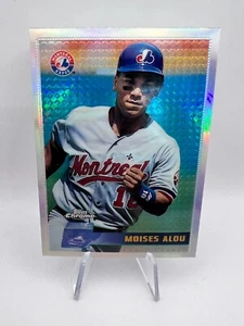 Moises Alou - 1996 Topps Chrome #123 Refractor Montreal Expos Rare SSP - Picture 1 of 2