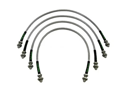 VAUXHALL VX220 TURBO ACERO INOXIDABLE LÍNEAS DE FRENO TRENZADAS MANGUERAS TUBERÍAS OP Foto 1 de 2