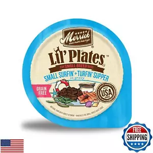 Merrick Lil’ Plates Premium Grain Free Natural Wet Dog Food For Small Dogs Su - Picture 1 of 5