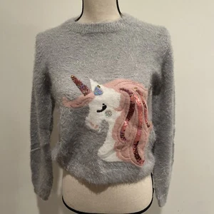 Wonder Nation Unicorn Sweater Girls XXL (18) - Picture 1 of 3