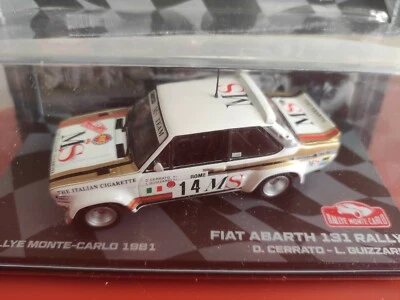 COCHE 1/43, ALTAYA, MODELO FIAT ABARTH 131 RALLY MONTE CARLO 1981. CERRATO. - Imagen 1 de 3