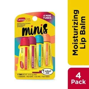 CARMEX MINIS LIP BALMS 4 PACK NEW - Picture 1 of 1