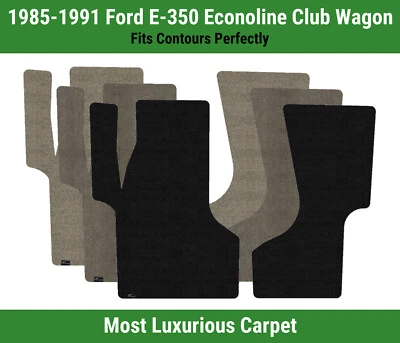 Alfombrillas de primera fila Lloyd Luxe para Ford E-350 Econoline Club Wagon 1985-1991  Foto 1 de 4