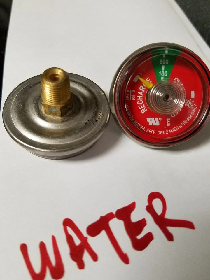 🤡🔥🧯100WS Water  FX Fire Extinguisher Gauge Compatible Code M -  🤡🔥🧯 - Image 1 of 1