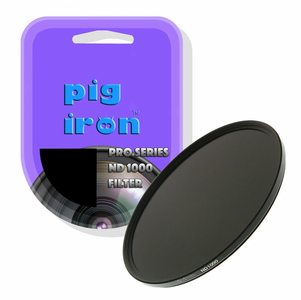 Pig Iron 82mm Pro ND1000 Filter 10 Stop Neutral Density The Big Stopper (UK) NEW - Image 1 of 4