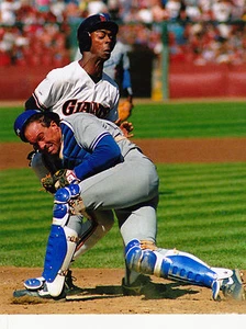 GARY CARTER  LOS ANGELES DODGERS   VINTAGE COLOR 8x10 - Picture 1 of 1