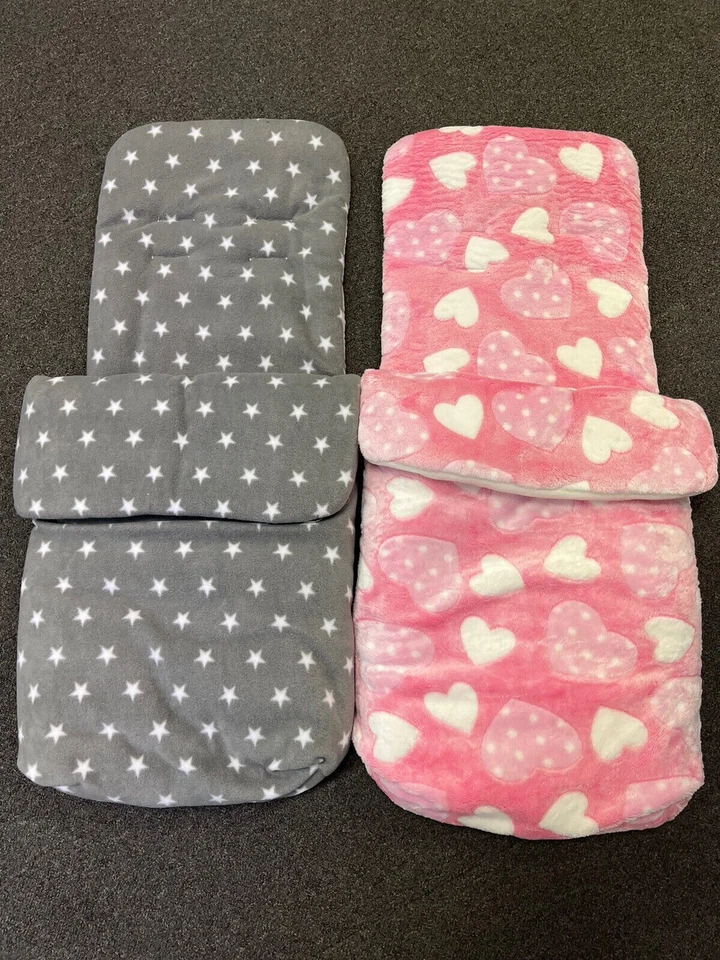 Manguito de pie Genesis - corazones rosados Foto 1 de 1