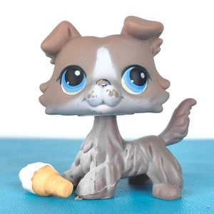 Autentico Littlest Pet Shop #67 cane collie / originale Hasbro LPS - Foto 1 di 4
