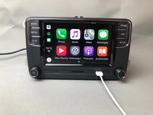 Volkswagen VW RCD 330G Carplay and Android Auto Navigation System Multimedia GPS - Afbeelding 1 van 10