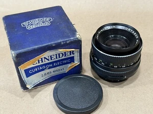 Schneider 35mm F/2.8 Curtagon Electric Vintage M42 Pentax Screw Mount Lens w/box - Picture 1 of 7