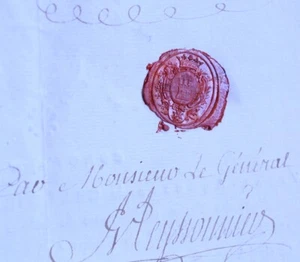 MARTINIQUE 1775 DIPLÔME GÉNÉRAL GREGOIRE ANTILLES ILES AMÉRIQUES AMERICANA - Picture 1 of 10