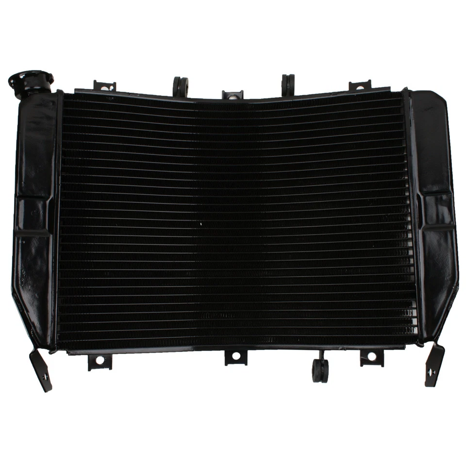 Engine Cooling Radiator Cooler Fit For Kawasaki Ninja ZX6R ZX636 2003 2004 Black - Image 1 of 4