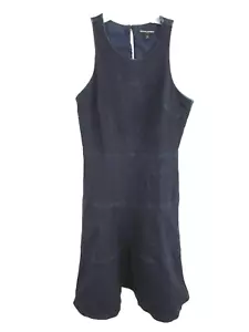 Abito midi senza maniche Banana Republic blu scuro elasticizzato misura 2 - Foto 1 di 10
