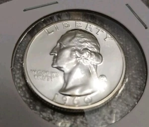 1960 proof Washington Quarter Silver 25c Bx18 - Picture 1 of 1
