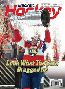 New AUGUST 2024 Beckett HOCKEY CARD PRICE GUIDE Magazine w/ FLORIDA PANTHERS - Picture 1 of 24