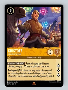 Kristoff - Reindeer Keeper 13/204 Rare Shimmering Skies Lorcana Disney Eng Card - Picture 1 of 1