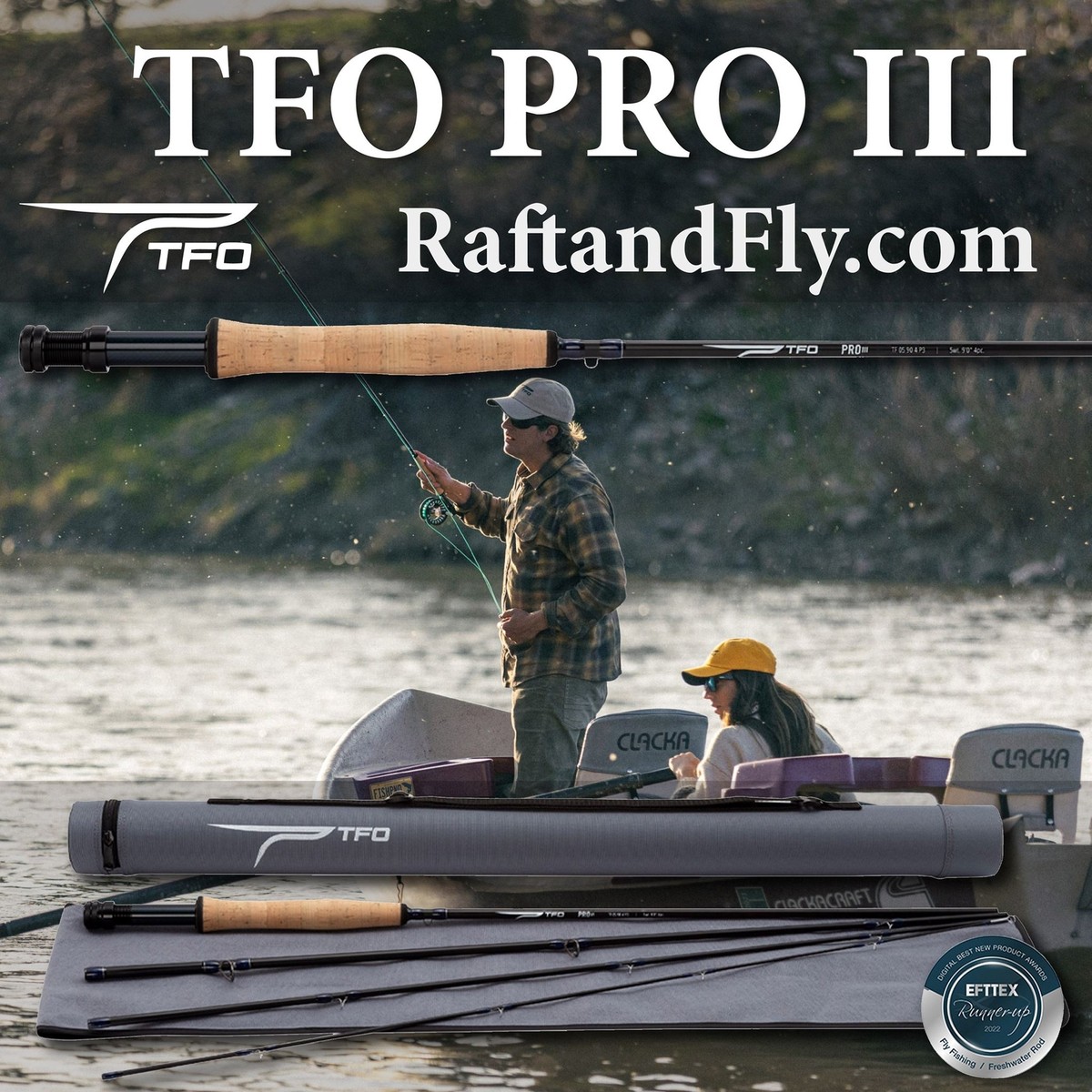 テンプルフォーク　TFO　レフティ・クレイ　Pro Ⅲ　9フィート　8番　ケース テンプルフォーク TFO レフティ・クレイ Pro Ⅲ 9フィート 8番