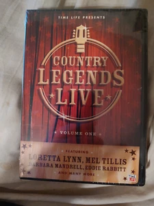 Country Legends Live - Volume One - Featuring Loretta Lynn, Mel Tillis- DVD -New - Picture 1 of 2