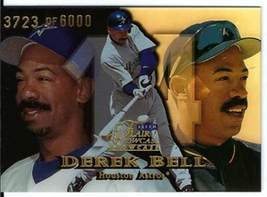Vetrina Fleer Flair 1999 Derek Bell #/6000 Houston Astros - Foto 1 di 2