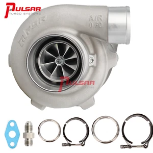 Turbocompresor de doble rodamiento de bolas PSR3071 GENII doble banda V acero inoxidable 0,64 A/R  - Imagen 1 de 12