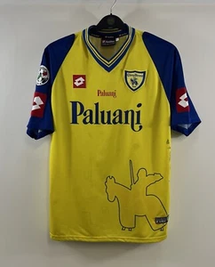 Chievo Verona Matchworn Sculli 3 Home Football Shirt 2003/04 Adults (L) Lotto B1 - Picture 1 of 5