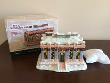 Enesco It's A Wonderful Life Bedford Falls Post Office Series V Pre-Owned